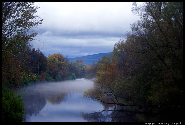 Fog in southern Vermont, 1999